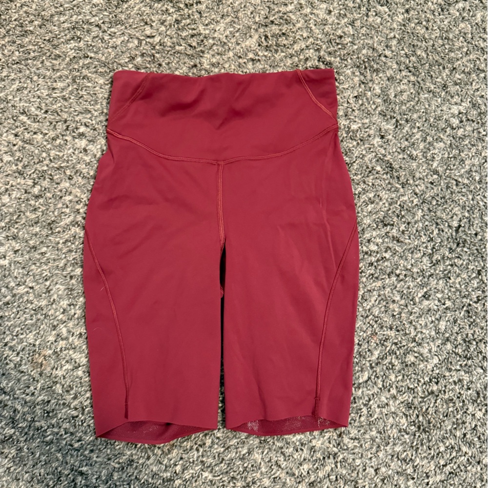 lululemon athletica Red Bike Shorts